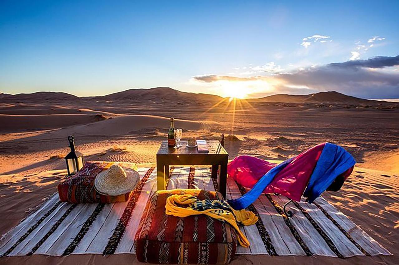 Desert Berber Fire-Camp เมอร์ซูกา ภายนอก รูปภาพ