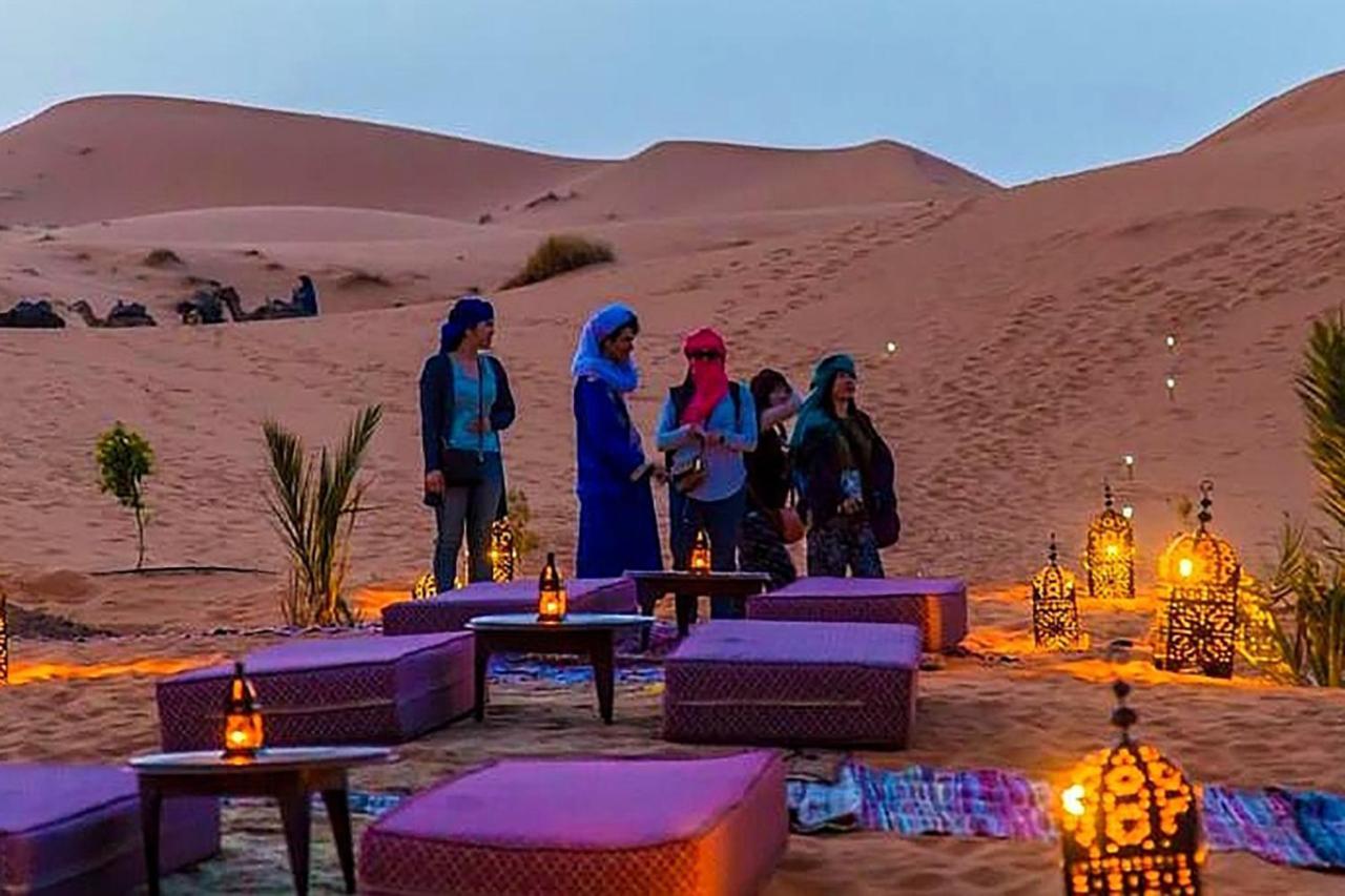 Desert Berber Fire-Camp เมอร์ซูกา ภายนอก รูปภาพ